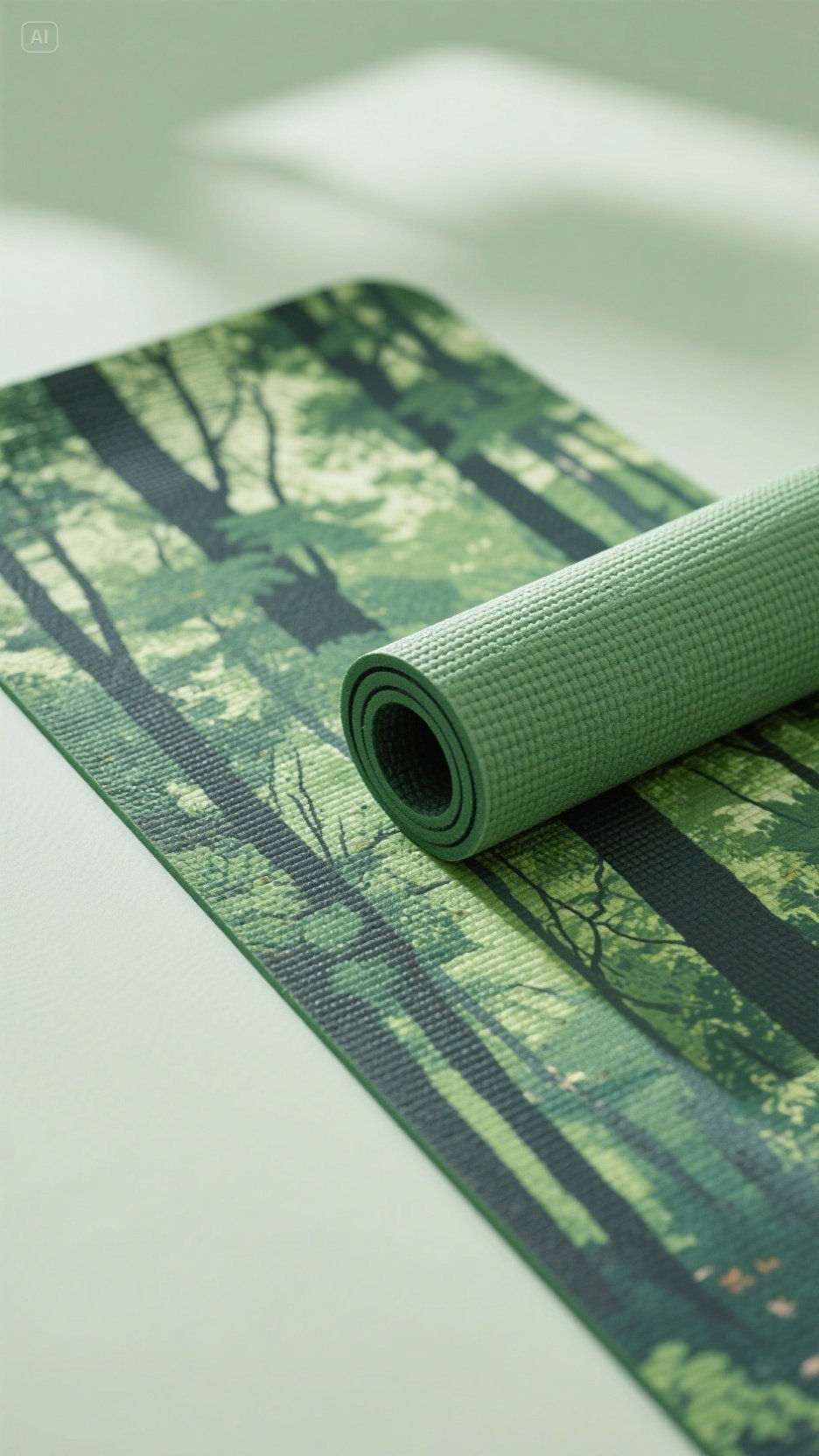 PVC yoga mats with printing